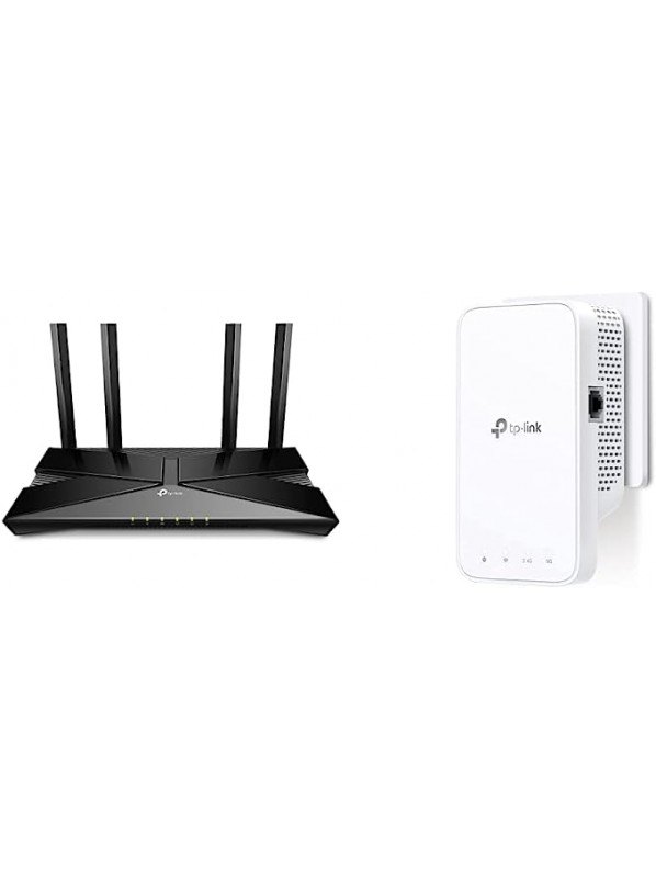 Routeur wifi PUISSANT TP-LINK pour Tablettes de commande + répéteur Wifi