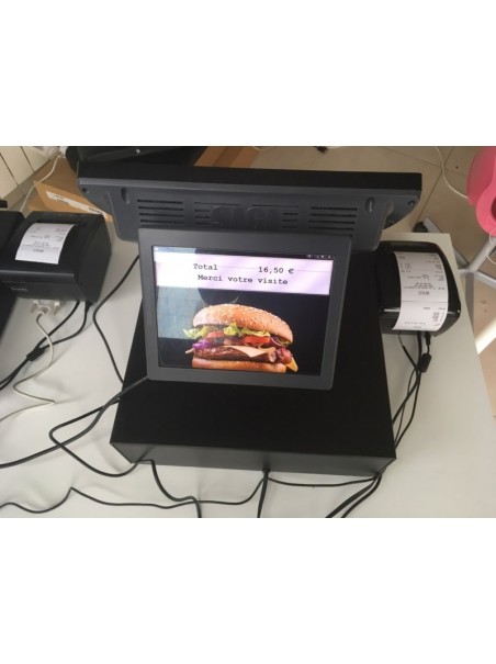 Caisse Enregistreuse Tactile Reconditionnee Saga 15 Pouces Coiffure Esthetique